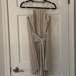 Line and Dot striped dress
